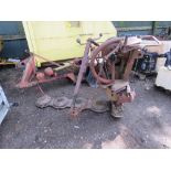 NEW HOLLAND TRACTOR MOUNTED DISC HAY MOWER.....THIS LOT IS SOLD UNDER THE AUCTIONEERS MARGIN SCHEME,