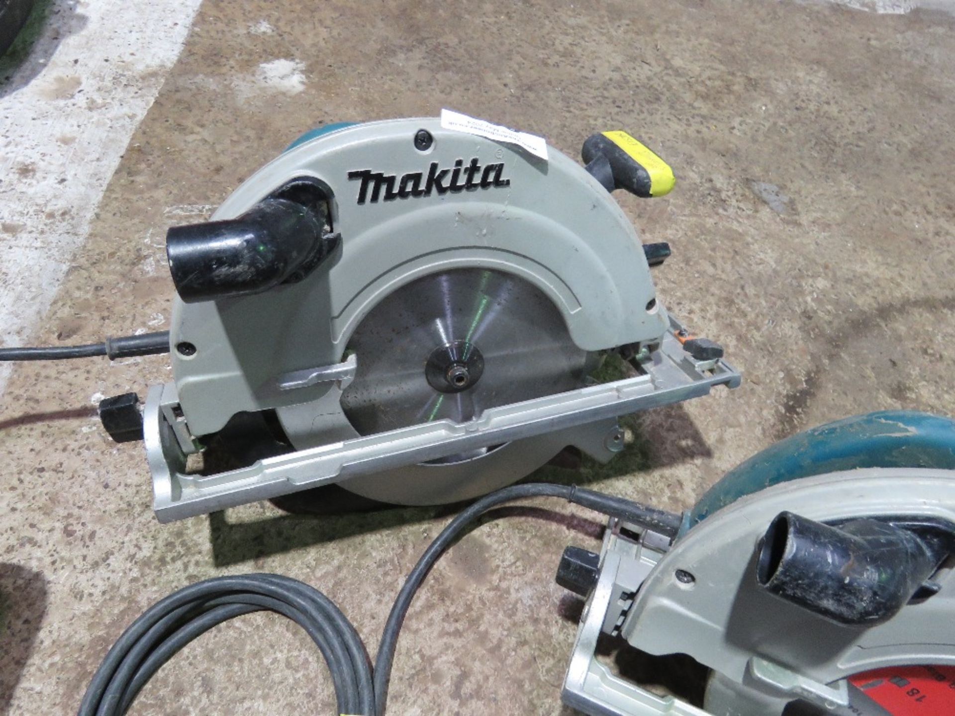 3 X MAKITA 110VOLT CIRCULAR SAWS. - Bild 5 aus 7