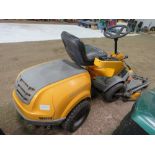 STIGA PARK ROYAL 4WD RIDE ON MOWER WITH OUTFRONT COMBIPRO 110 DECK FITTED. HONDA PETROL ENGINE. WHE