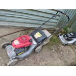 HONDA IZY PETROL ENGINED MOWER WITH COLLECTOR. ....THIS LOT IS SOLD UNDER THE AUCTIONEERS MARGIN SCH