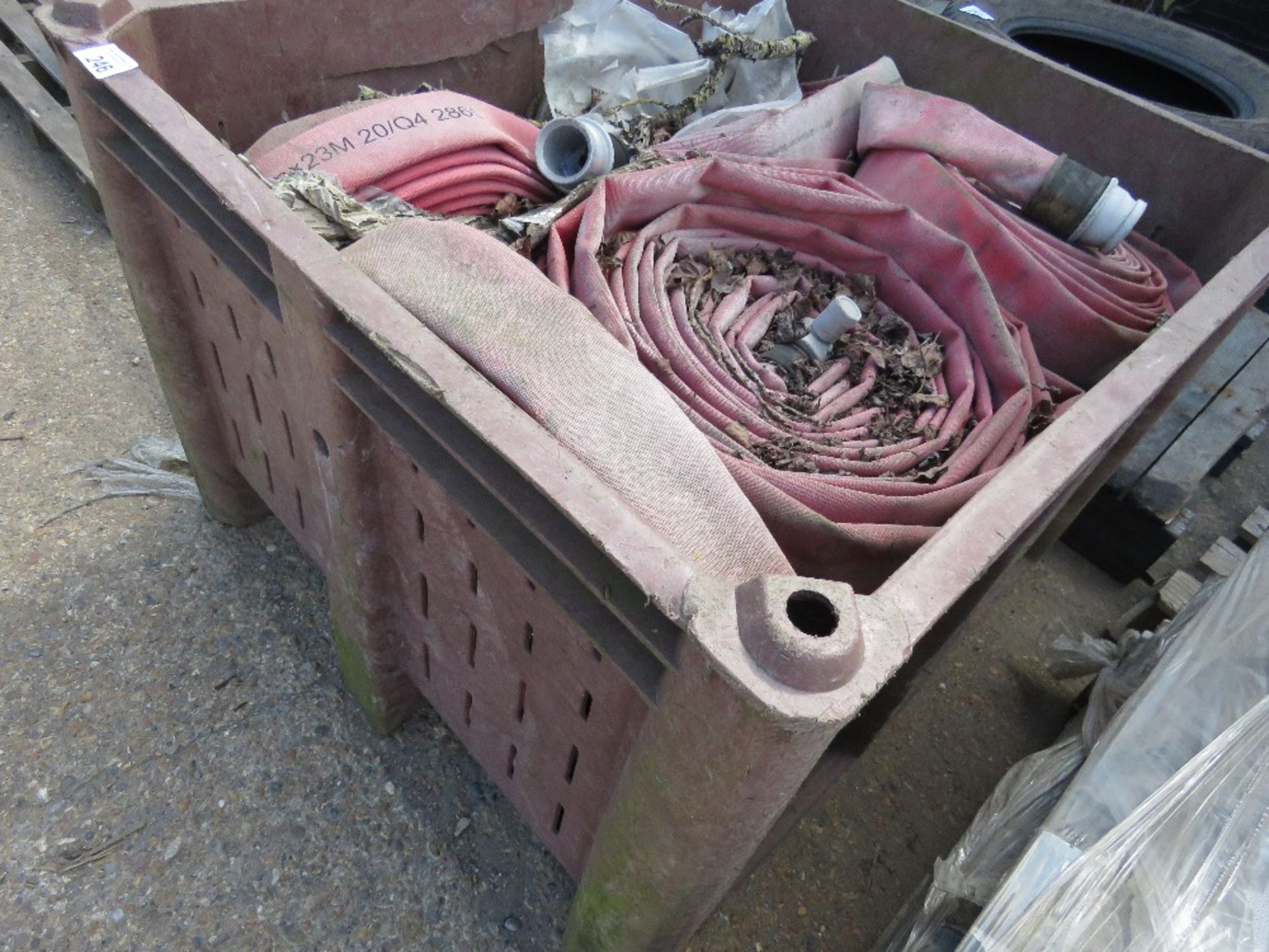 LARGE STILLAGE OF FIRE HOSES. - Image 2 of 3