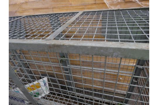 GAS BOTTLE STORAGE CAGE 2.1M LENGTH X 0.75M WIDTH X 1.7M HEIGHT APPROX.....THIS LOT IS SOLD UNDER TH - Image 3 of 3