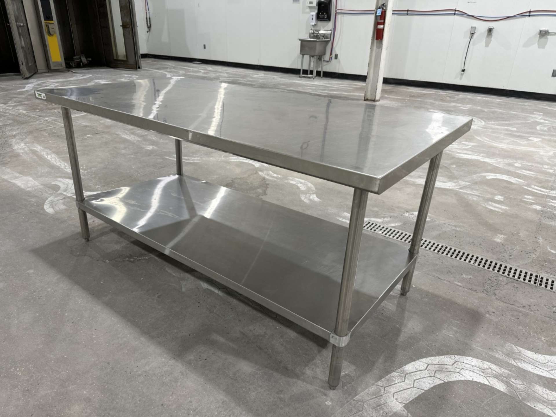 Stainless Steel Prep Table - 6ft x 3ft