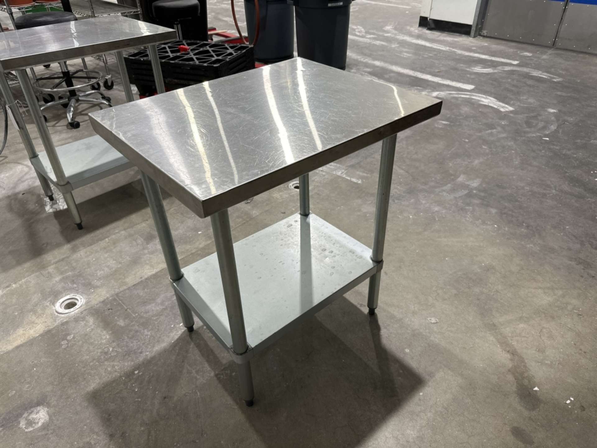 Stainless Steel Prep Table - 3ft x 2.5ft