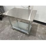 Stainless Steel Prep Table - 3ft x 2.5ft