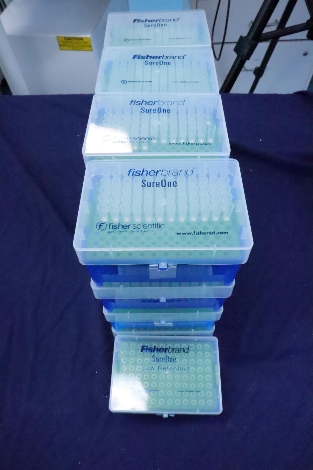 Fisherbrand SureOne Pipette Tip Racks (Empty/Partial Empty), Racked (NIB), & Filter Tip Reload (OBN) - Image 4 of 7