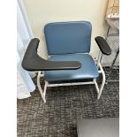 Winco 2575 Extra Large Padded Blood Drawing Chair