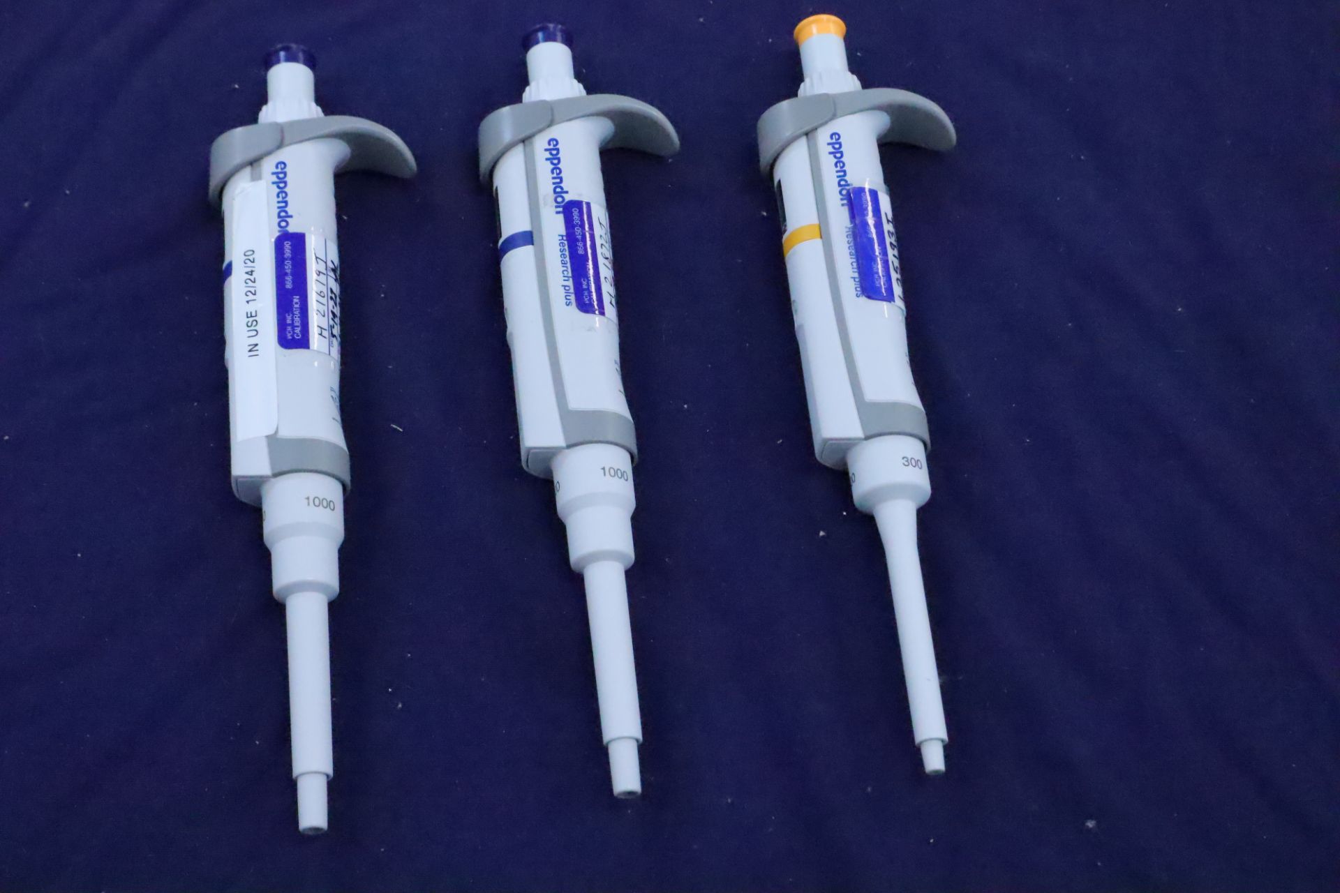 Eppendorf Research Plus Adjustable Volume Pipette (Qty 3) - Image 2 of 11