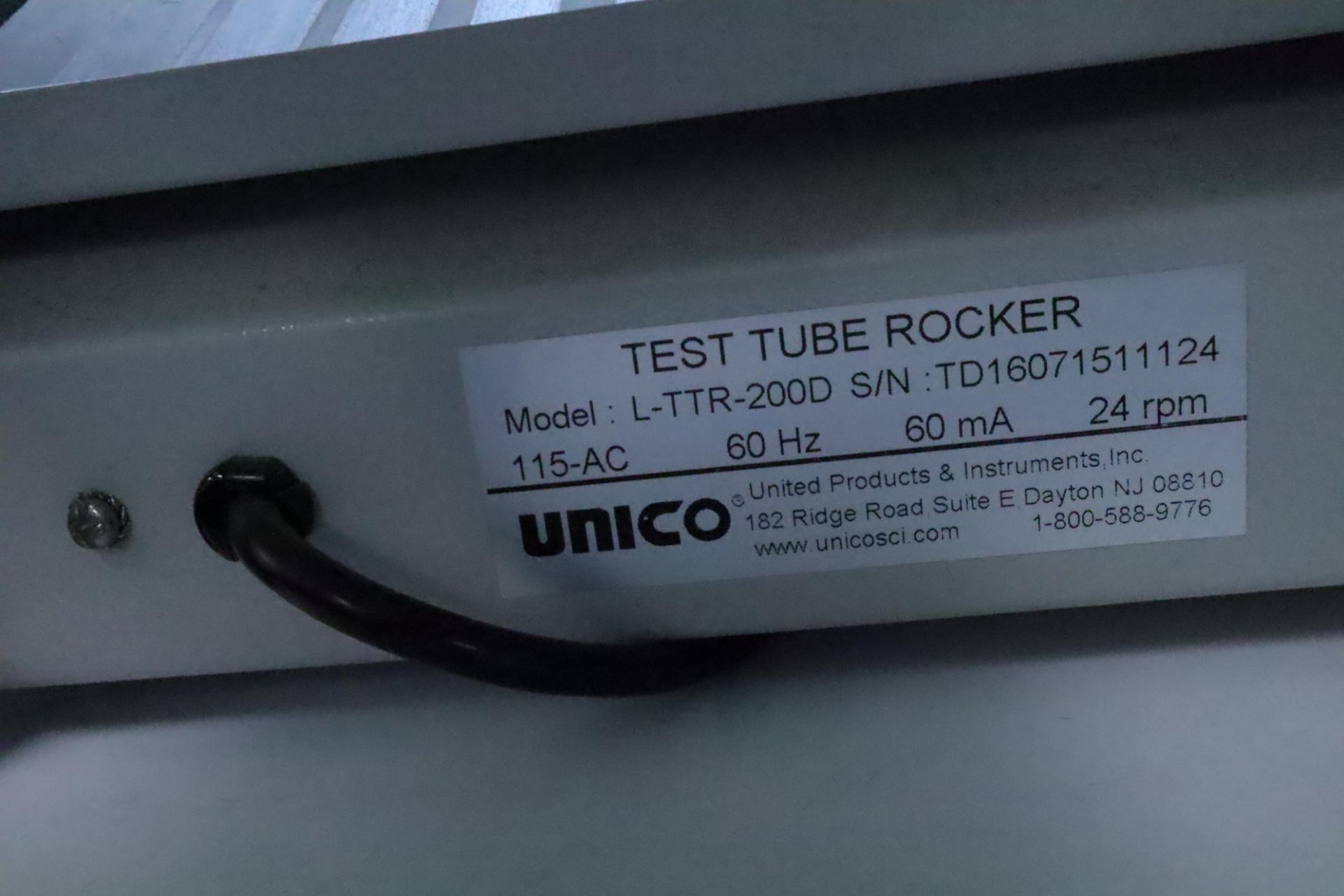 Unico Test Tube Rocker L-TTR-200D - Image 4 of 4