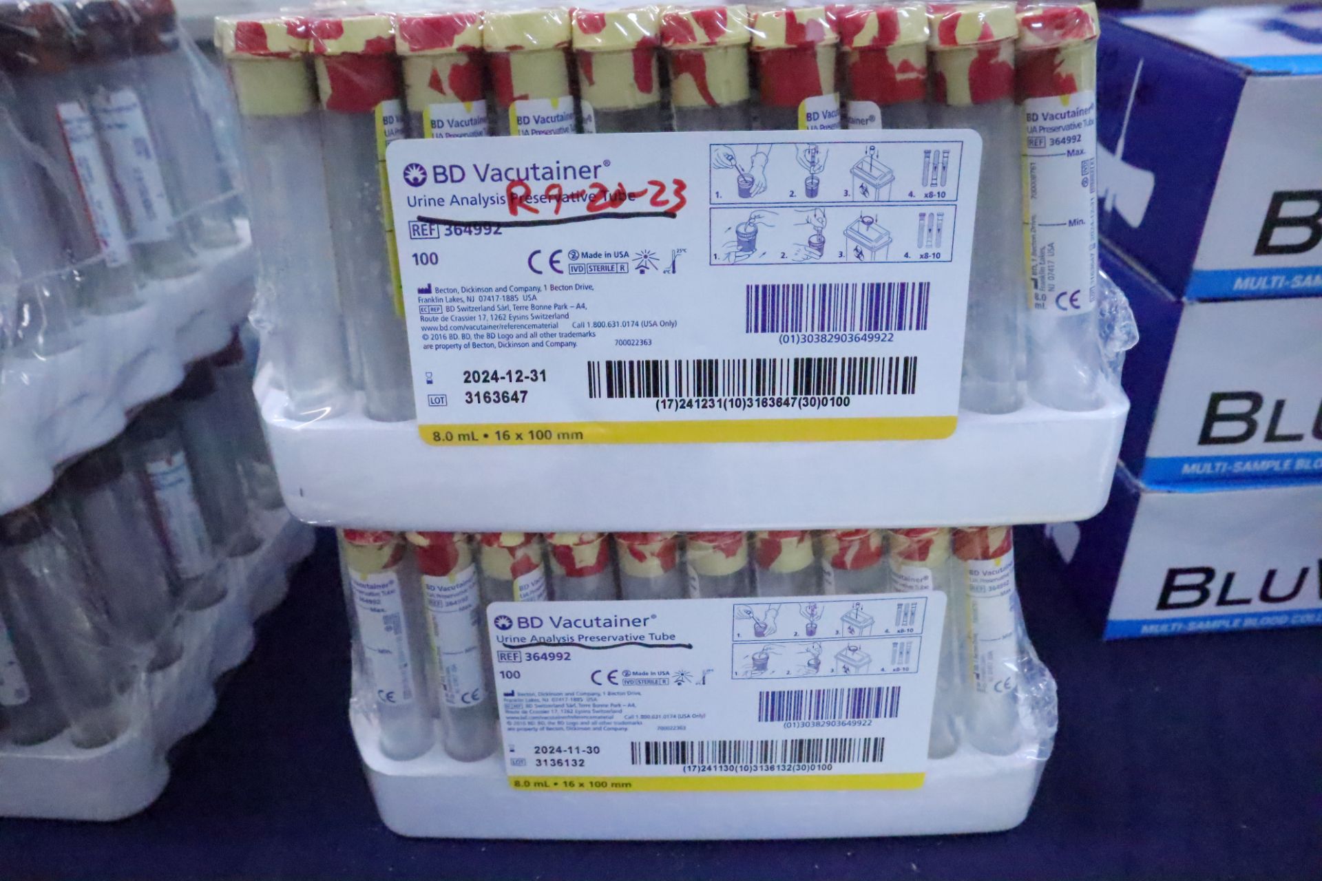 Blood/Urine Collection Tubes and Medical Supplies for drawing blood - Image 3 of 10