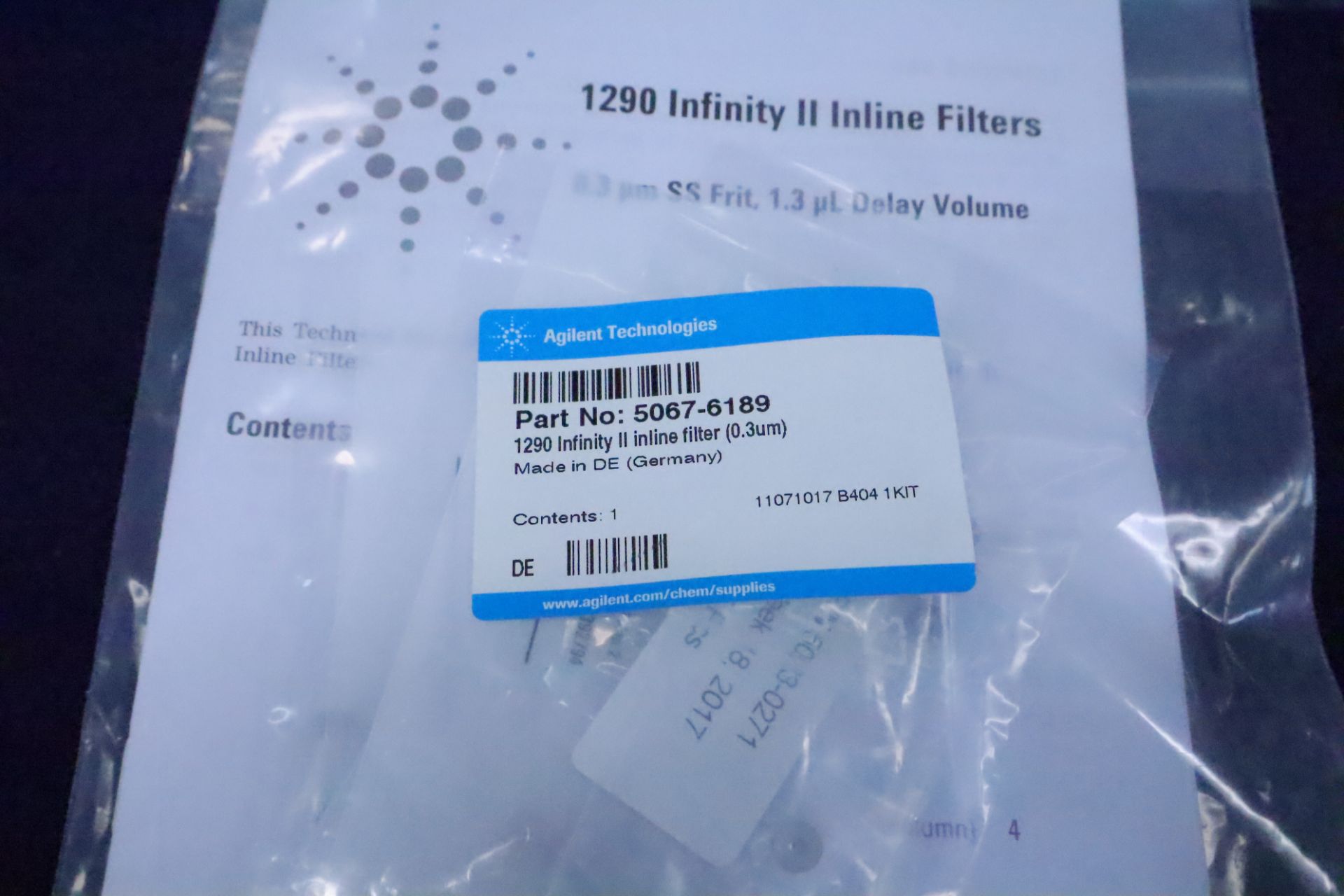 (NIB) Agilent Technologies OEM Replacement Parts for LC/MS Machines - Image 2 of 28
