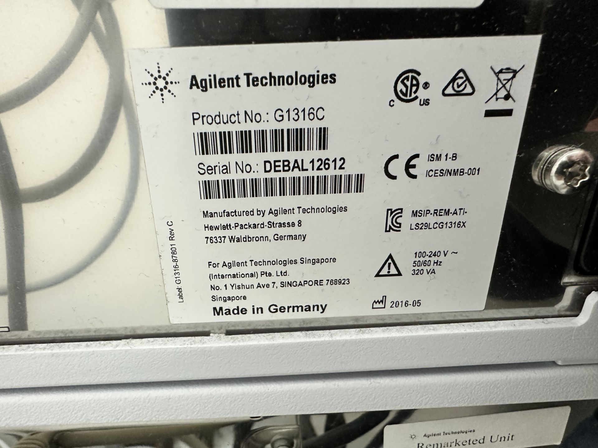 Agilent Technologies Infinity Equipment Tower - Image 9 of 11