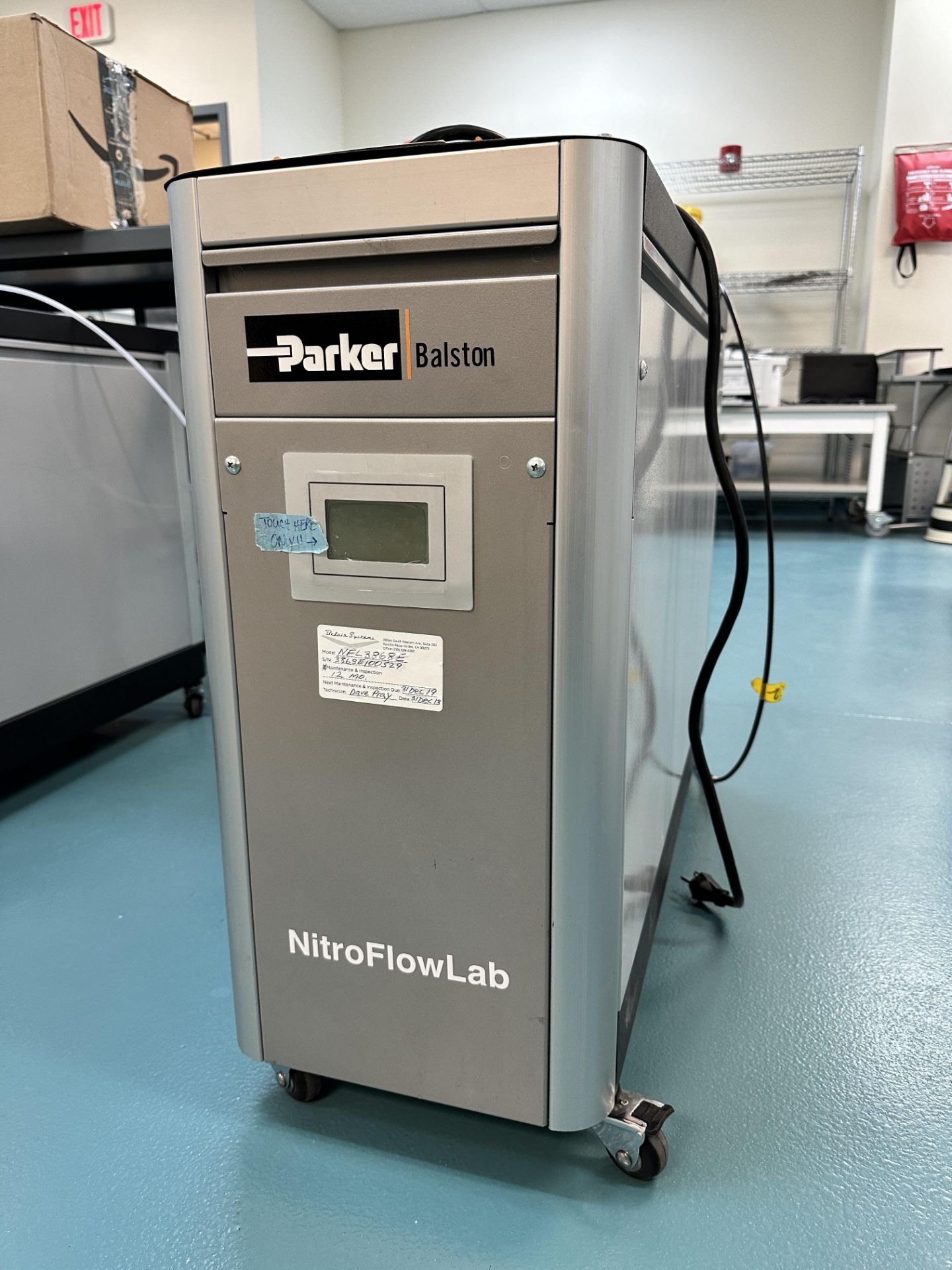 2017 Parker Mobile Nitrogen Gas Generator For LC/MS Nitroflowlab