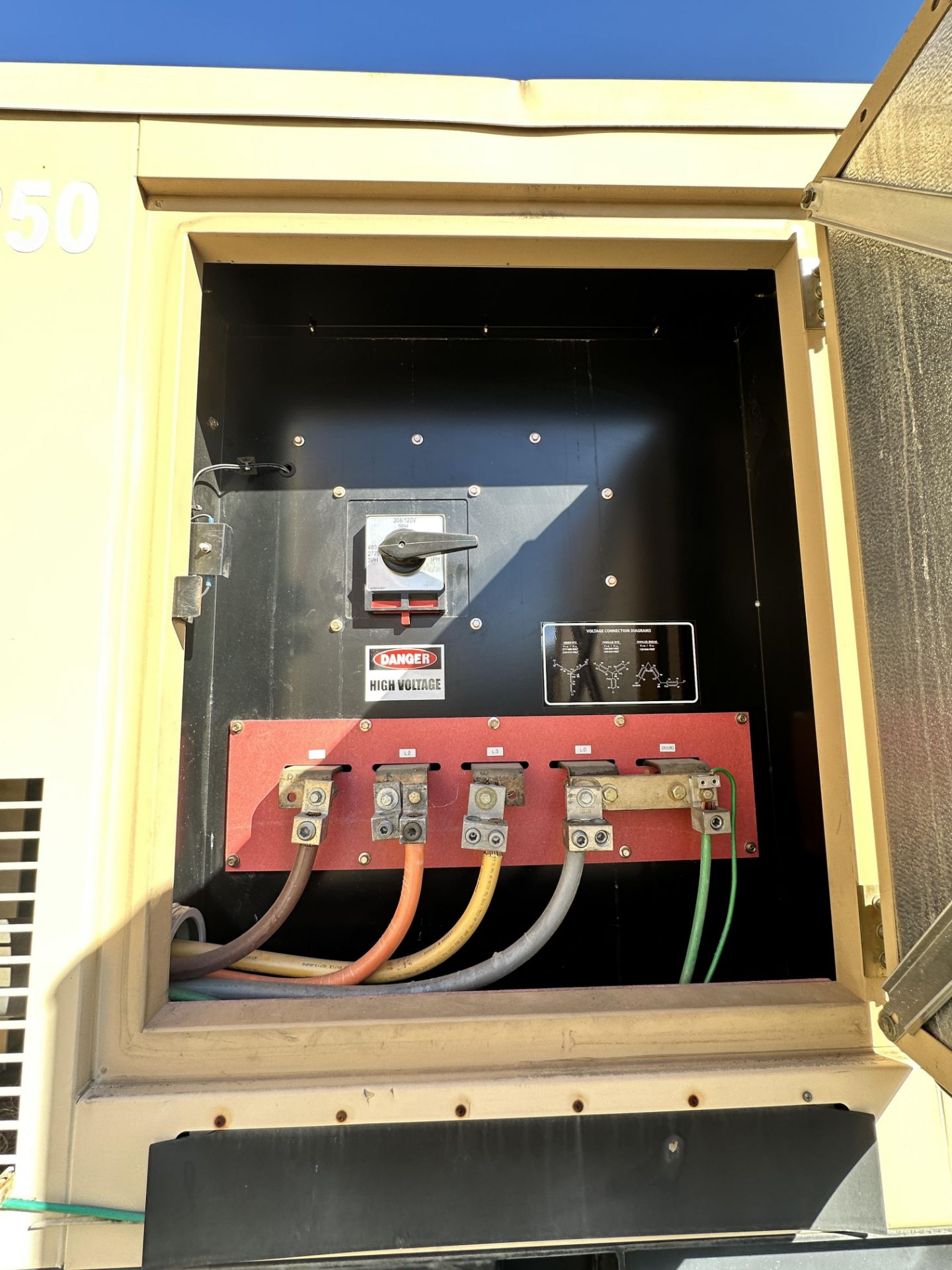 Baldor TS250-3J Portable Generator (SN: P1003160033) - Image 4 of 10
