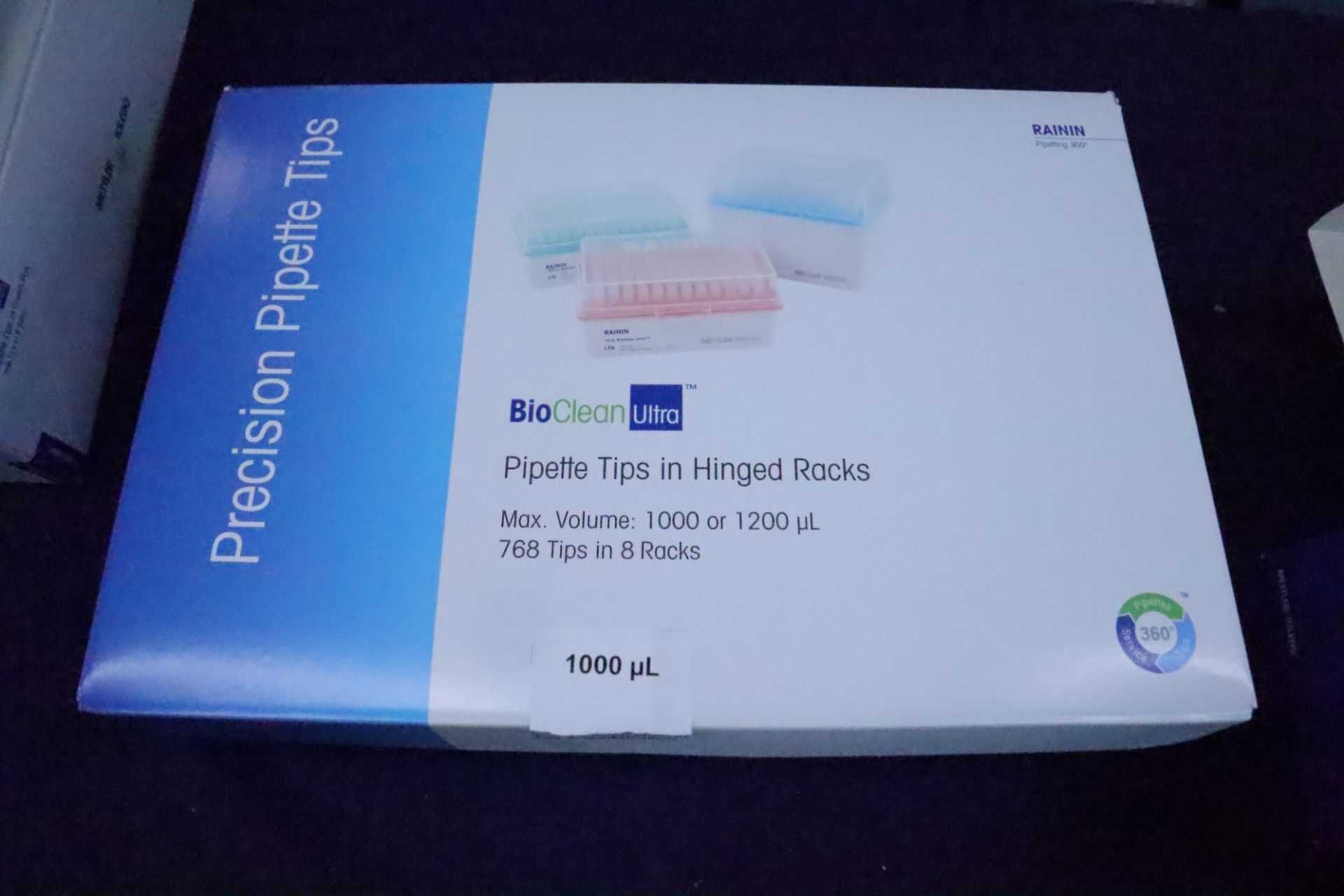 Open Box - Rainin Pipetting 360 BioClean Ultra Pipette Tips (Green-Pak/Hinged Racks/Bulk) & Pistons - Bild 6 aus 17