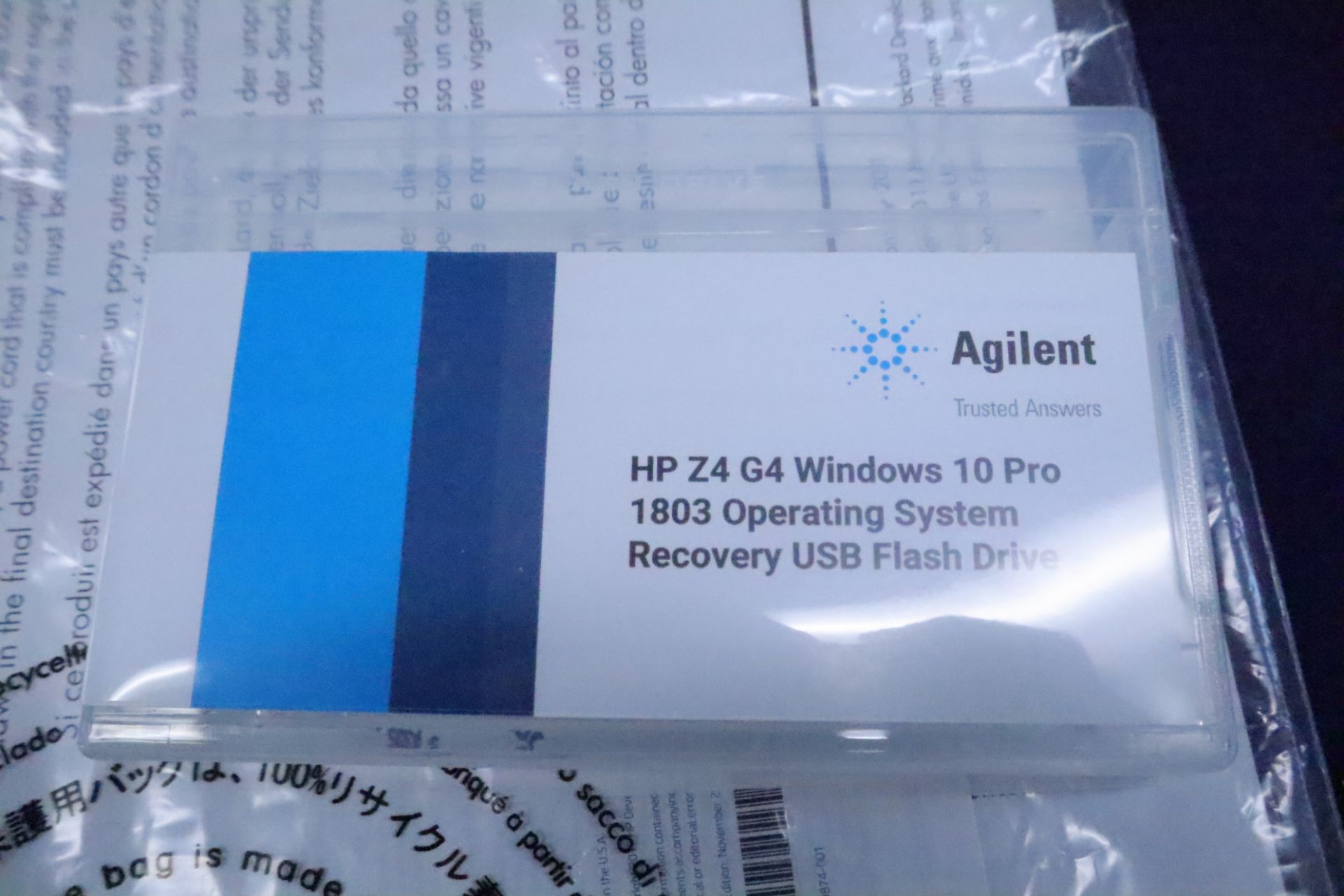 Agilent Technologies OEM Replacement Parts, Booklets and Recovery Drive - Image 31 of 32