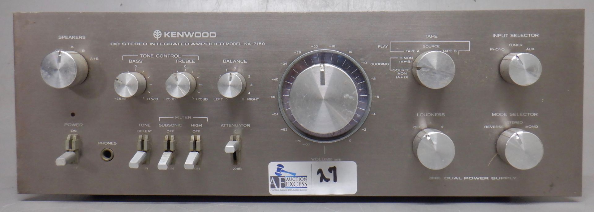 KENWOOD KA-7150 INTEGRATED AMP