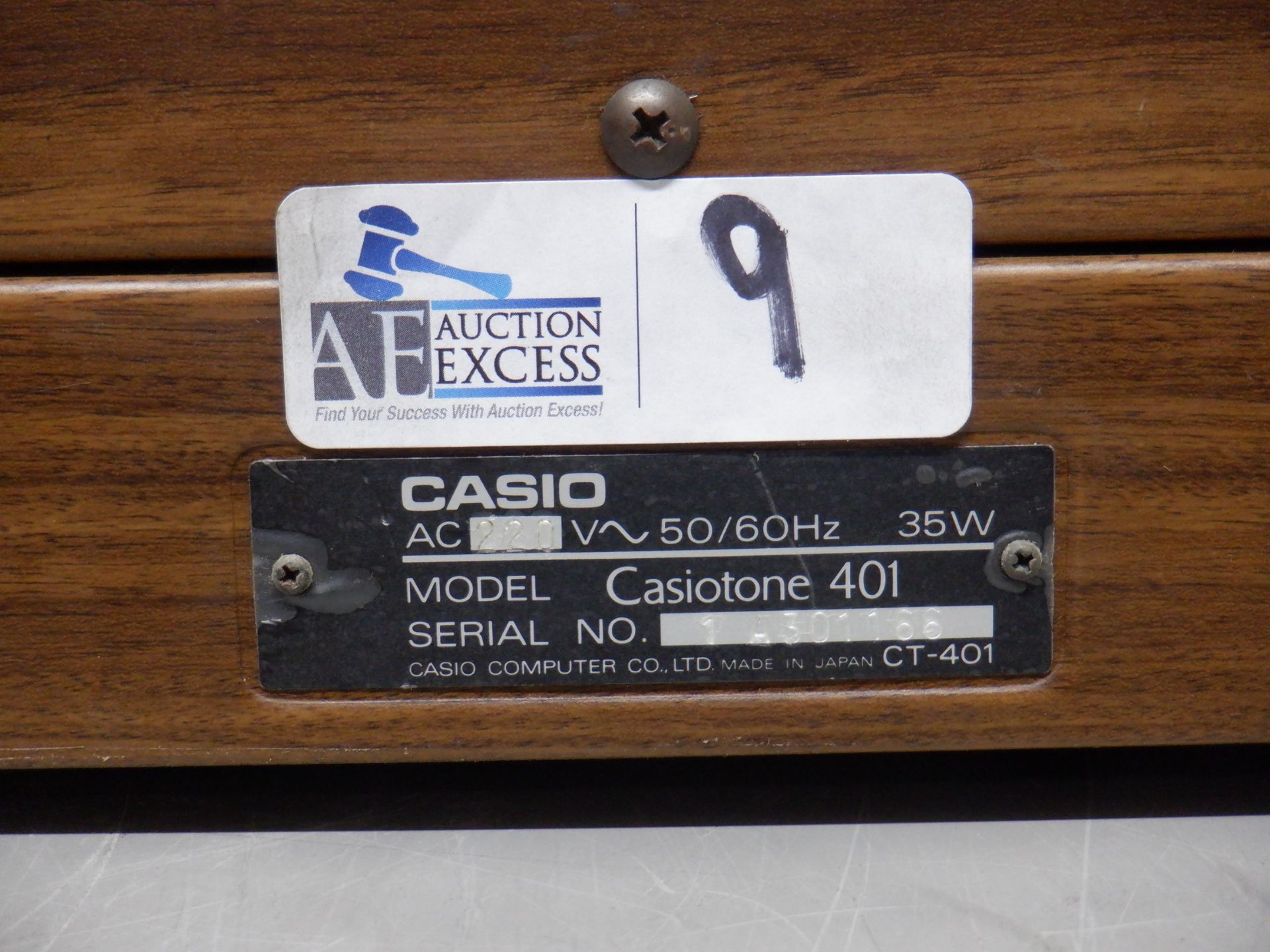 CASIOTONE 401 ELECTRONIC KEYBOARD - Image 5 of 5