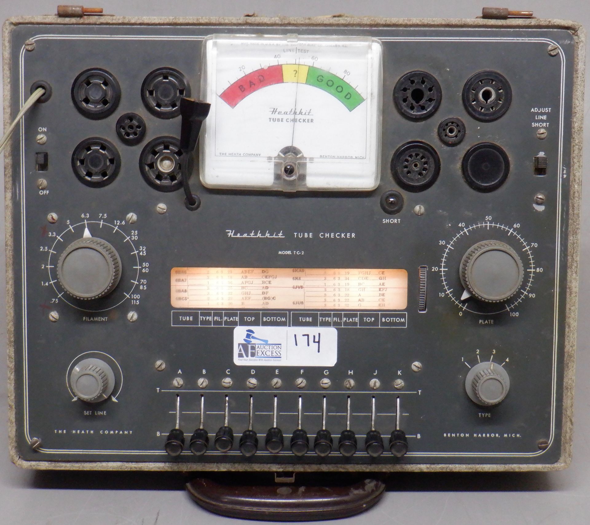 HEATH COMPANY TUBE CHECKER TC-2