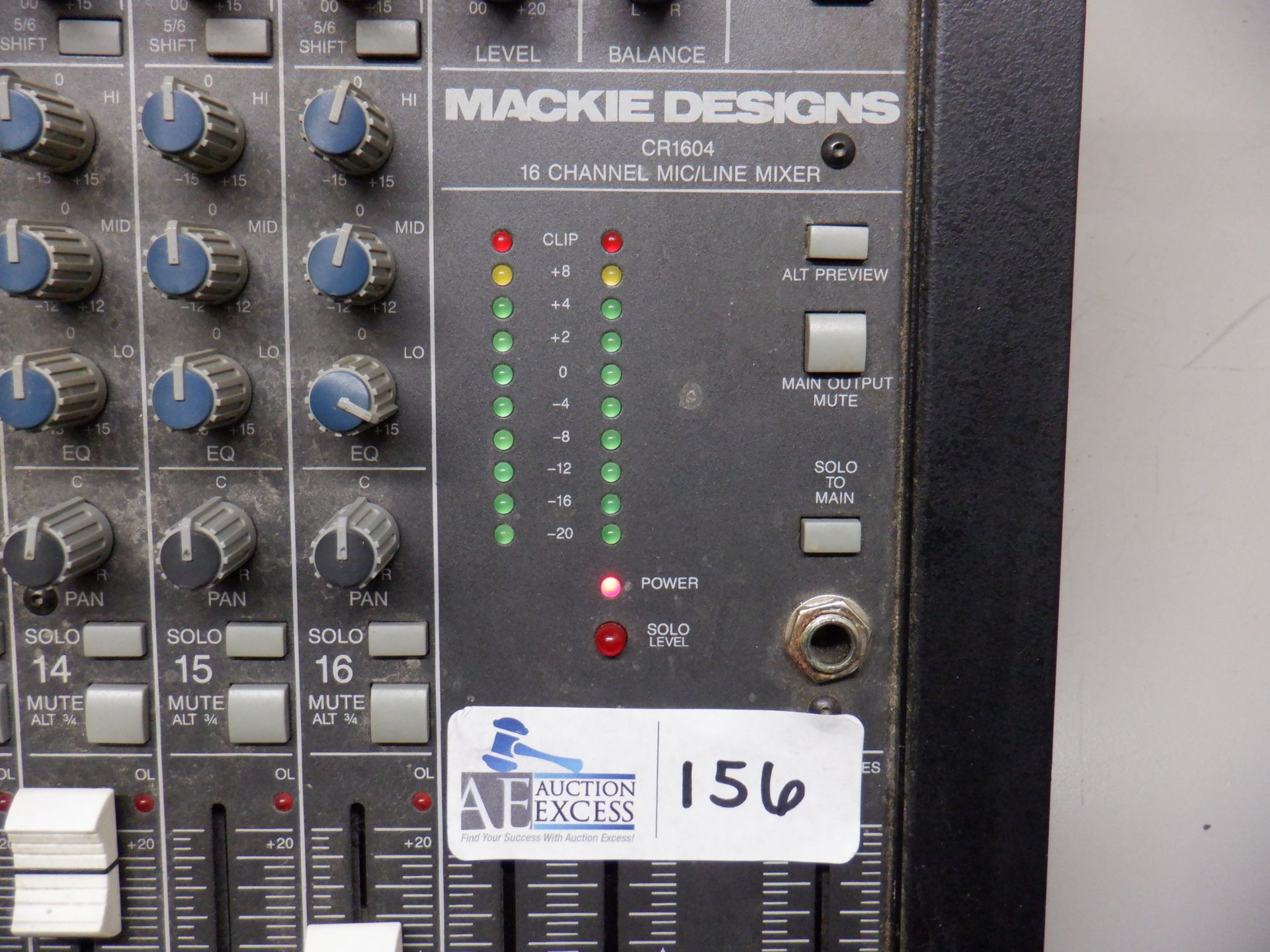 MACKIE CR-1604 MIXER - Image 4 of 4