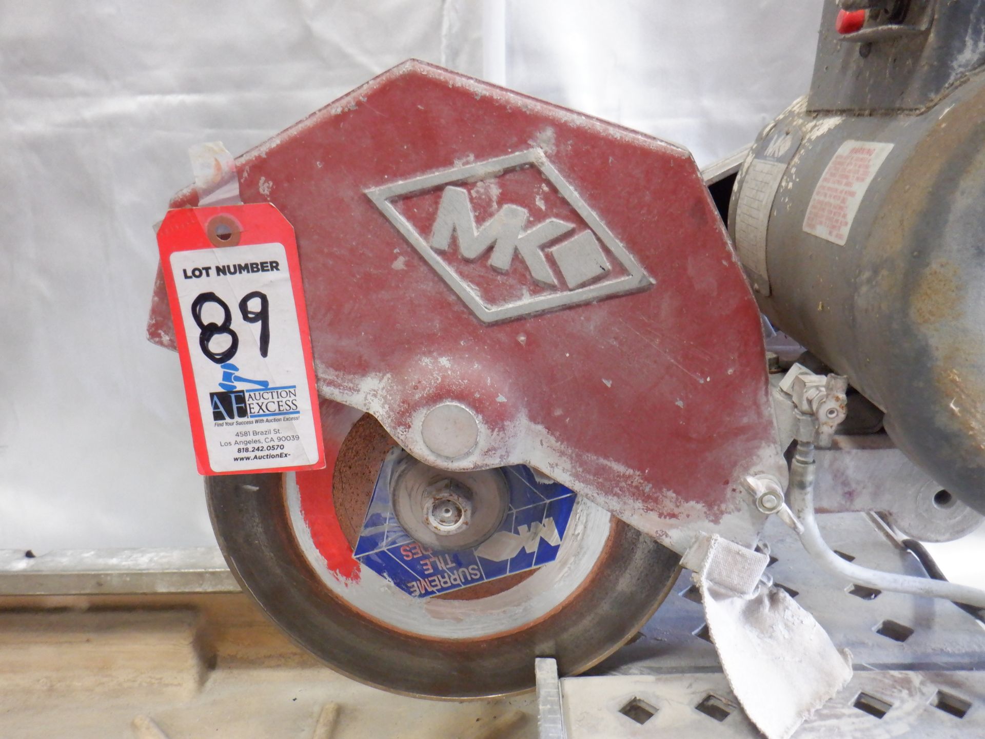 MK DIAMOND MK101 TILE/STONE/WET SAND CUTTER - Image 3 of 6