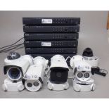 LOT SECURITY CAMERAS AND DVRS