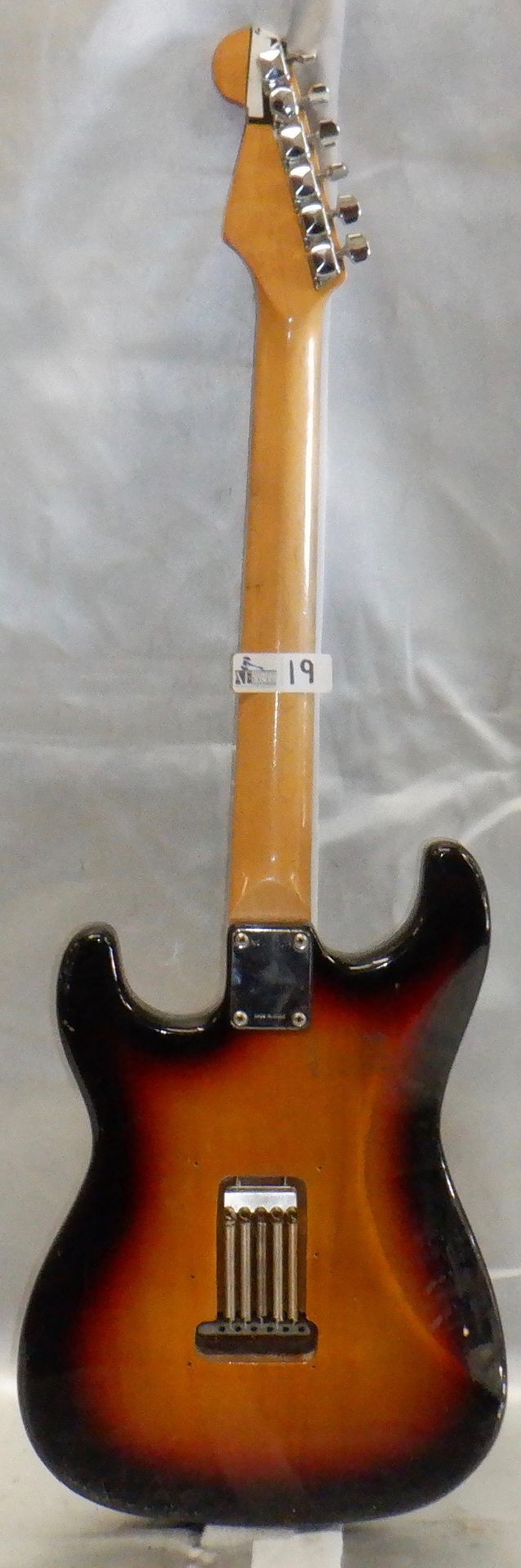 SQUIRE BY FENDER STRATOCASTER BULLET SERIES GUITAR WITH CASE - Image 5 of 6