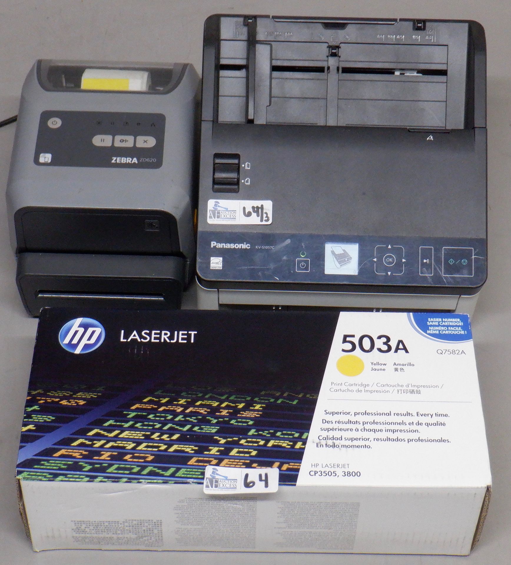 LOT OF 3 PRINTERS/ACCESSORIES