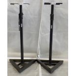 LOT OF 2 ON STAGE STANDS ADJUSTABLE