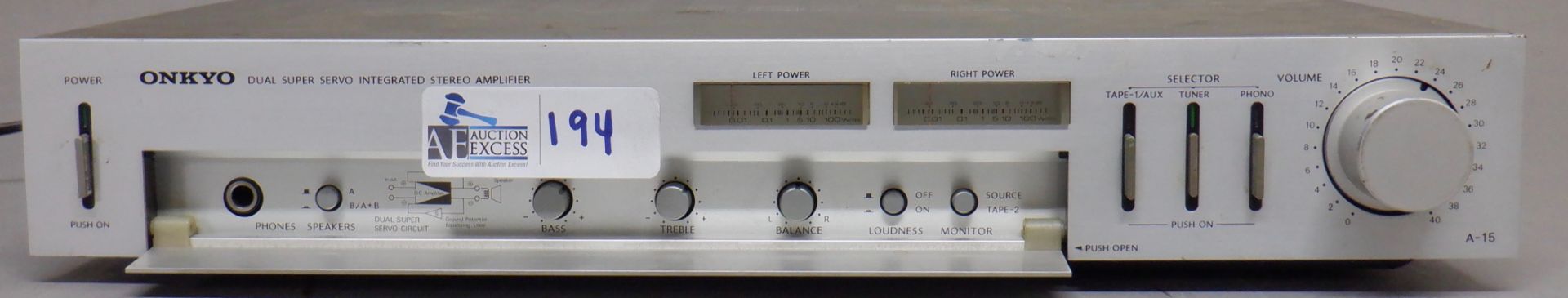 ONKYO A-15 INTEGRATED AMP