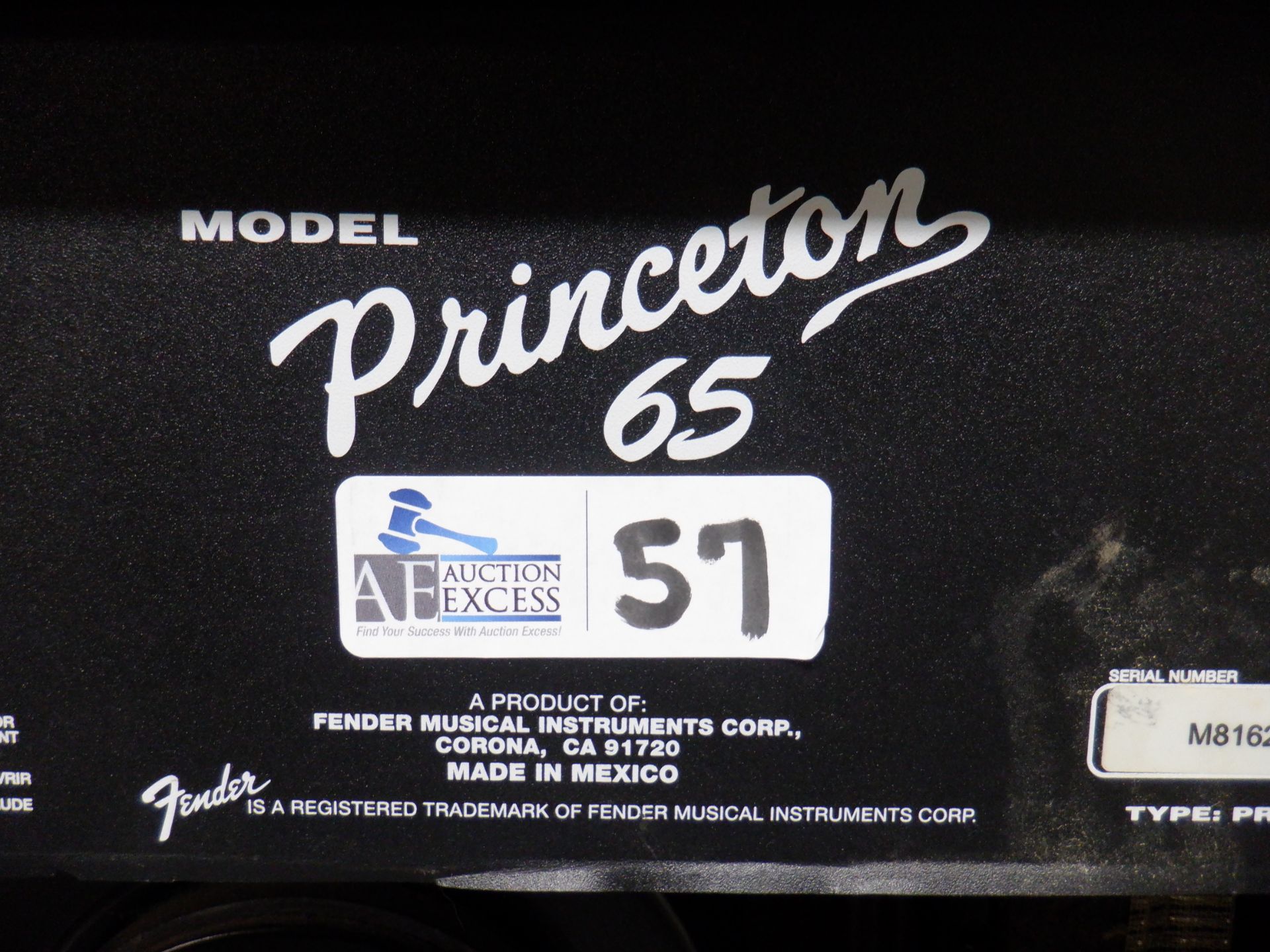 FENDER PRINCETON 65 GUITAR AMP - Image 4 of 4