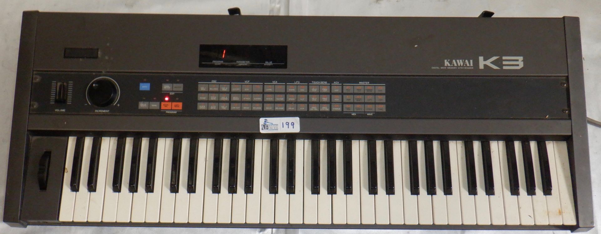 KAWAI K3 SYNTHESIZER - Image 2 of 3