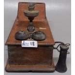 ANTIQUE WALL TELEPHONE