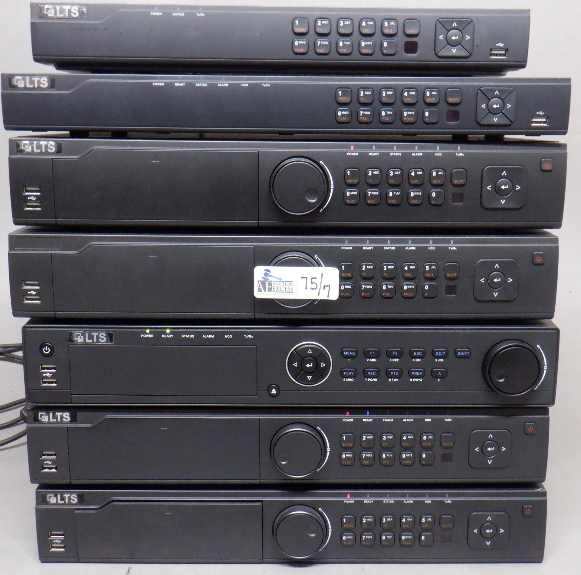 LOT OF 7 SECURITY DVRS IN ORIGINAL BOXES