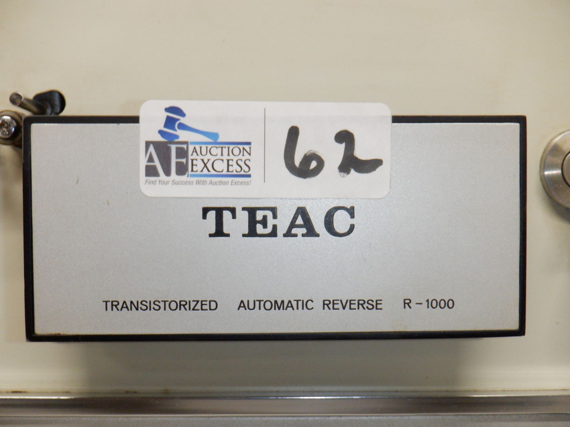 TEAC R-1000 REEL TO REEL - Image 2 of 4