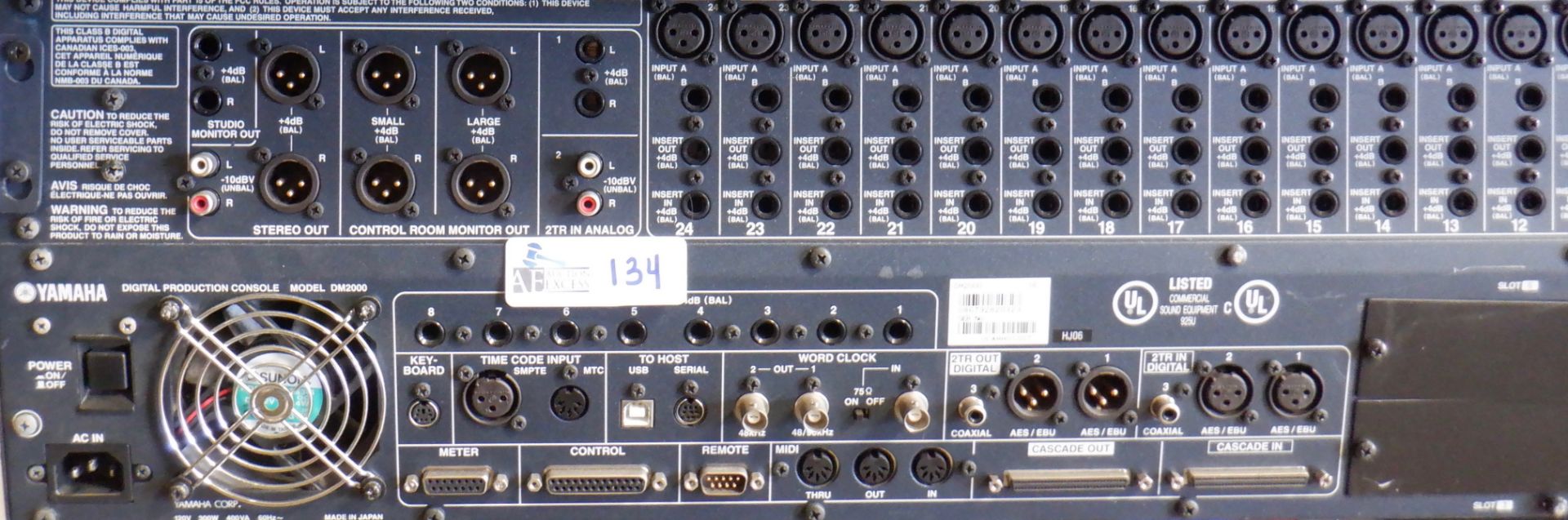 YAMAHA DM2000 MIXING CONSOLE - Image 5 of 5