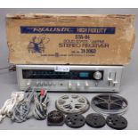 RADIO SHACK STA-84 SOLID STATE AM/FM STEREO RECEIVER IN ORIGINAL BOX