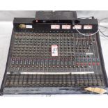 BIAMP 1642 PROFESSIONAL MIXING CONSOLE WITH BIAMP MODEL 42 PS