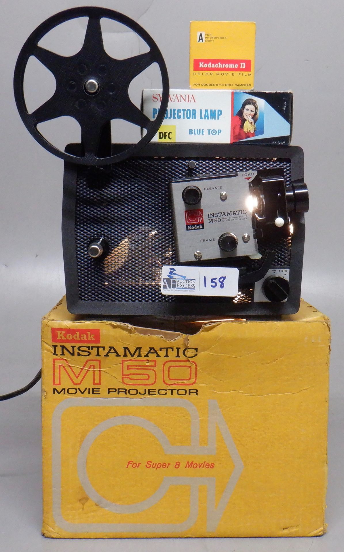 KODAK INSTAMATIC M-50 MOVIE PROJECTOR IN ORIGINAL BOX