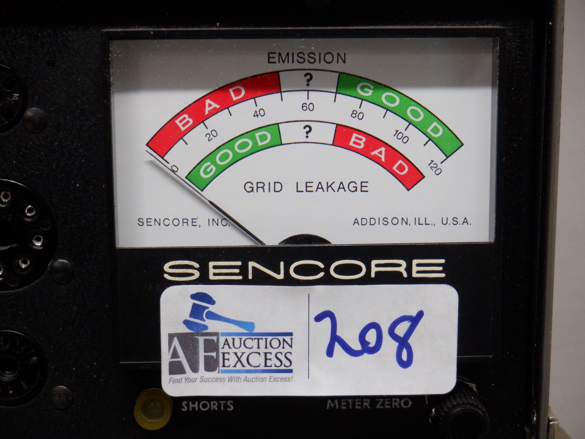 SENCORE TC154 TUBE TESTER - Image 3 of 4