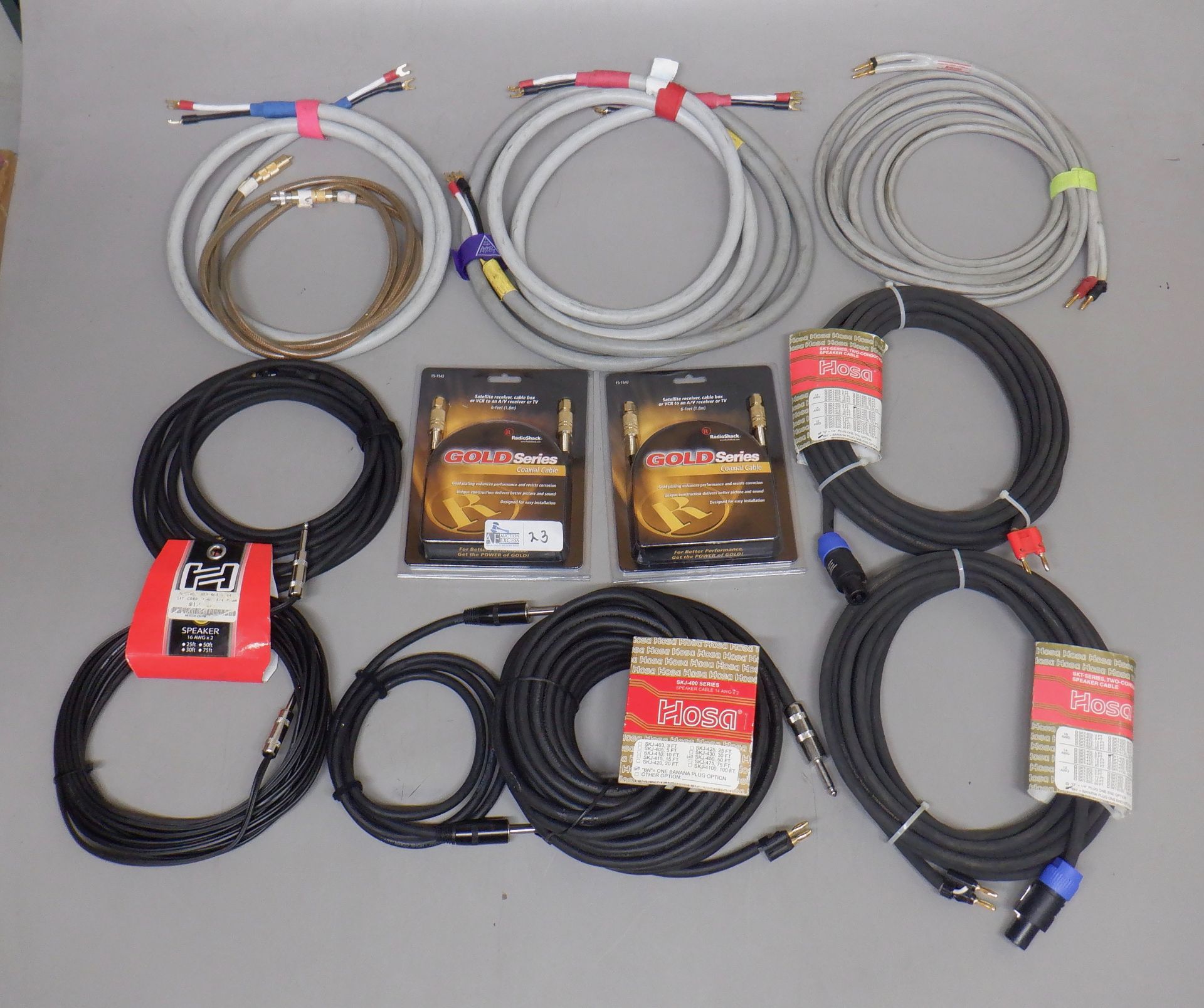 BOX SPEAKER CABLE AND MORE