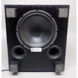 MTX AUDIO SW1 POWERED SUBWOOFER 10" (15X15X17)