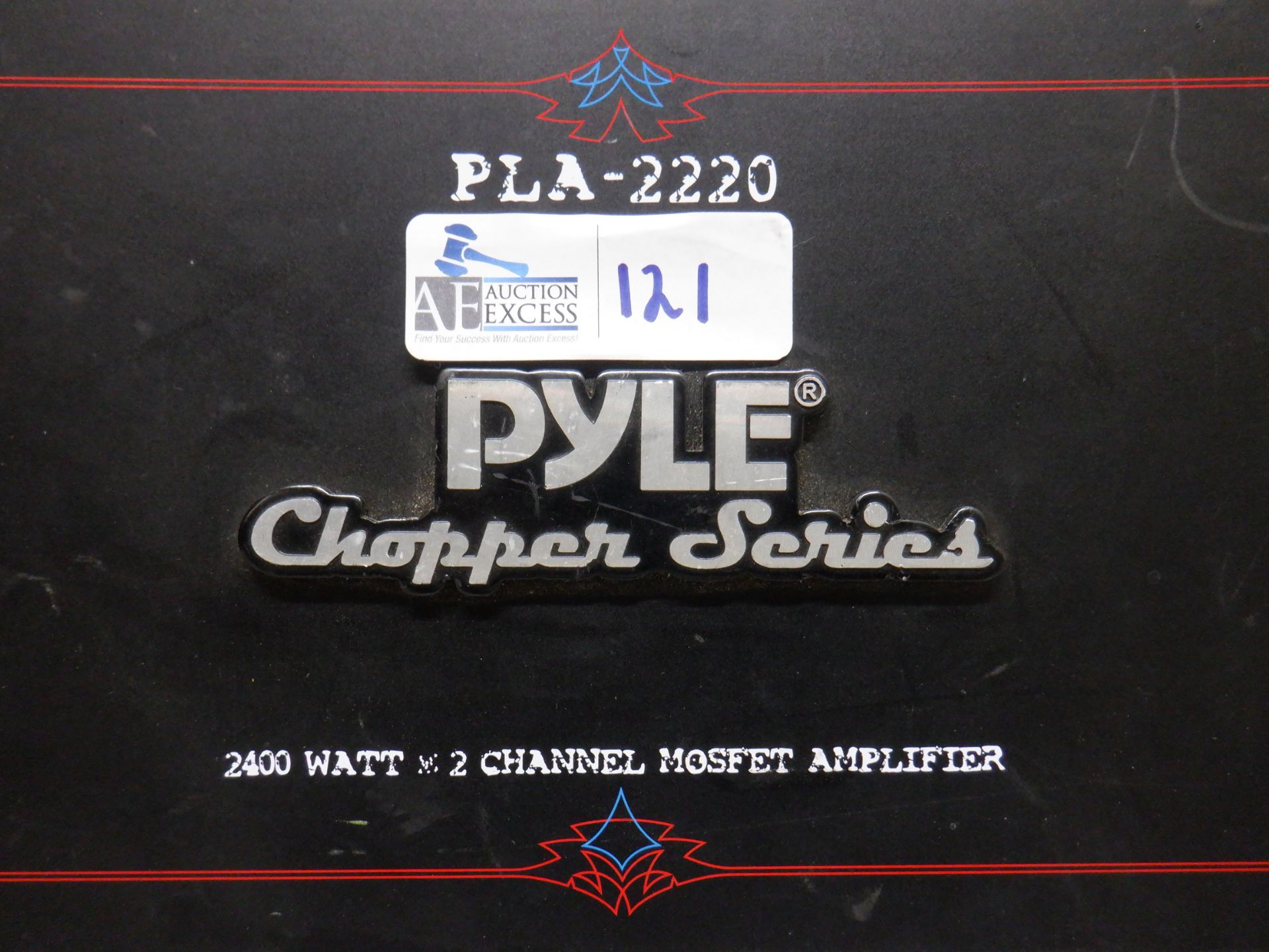 PYLE PLA-2220 2400 WATT X 2 CHANNEL AMP - Image 2 of 4