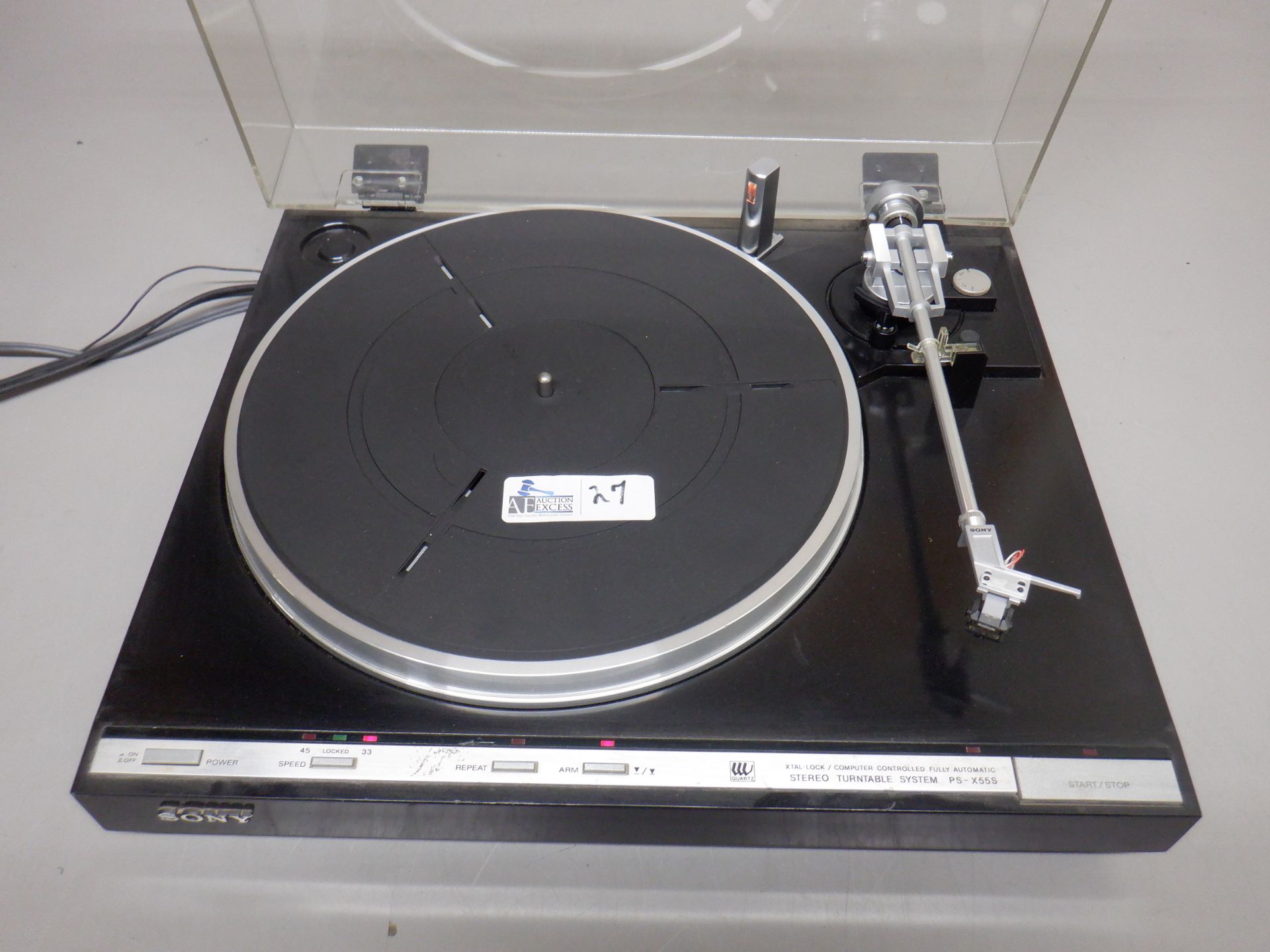 SONY PS-X55S STEREO TURNTABLE SYSTEM - Bild 2 aus 5