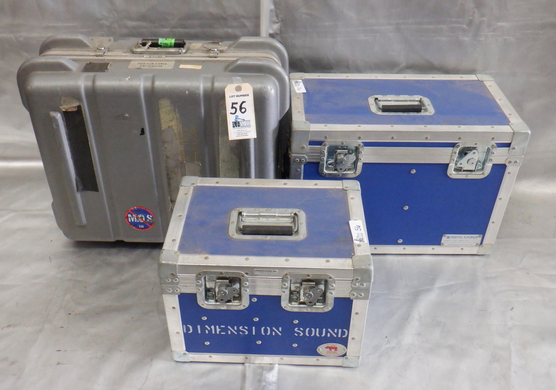 LOT OF 3 ROAD CASES