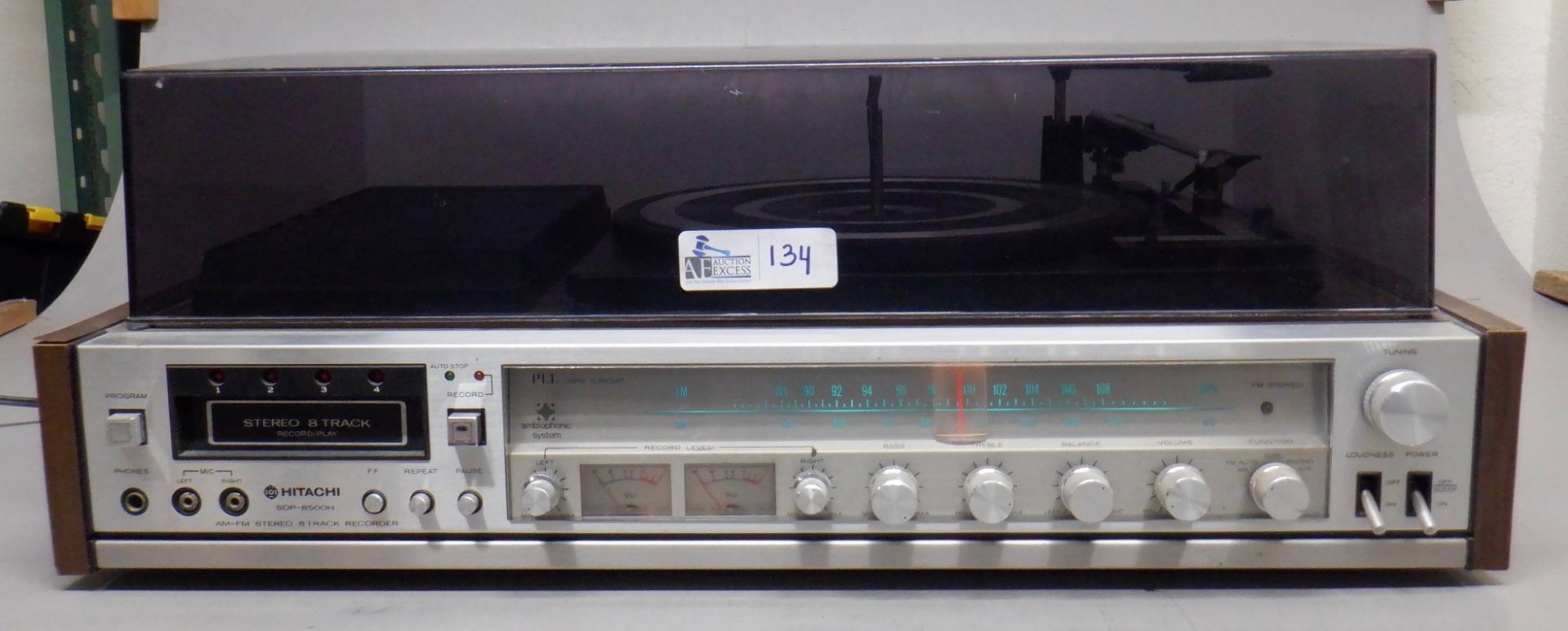 HITACHI SDP-8500H TURNTABLE SYSTEM - Image 3 of 4