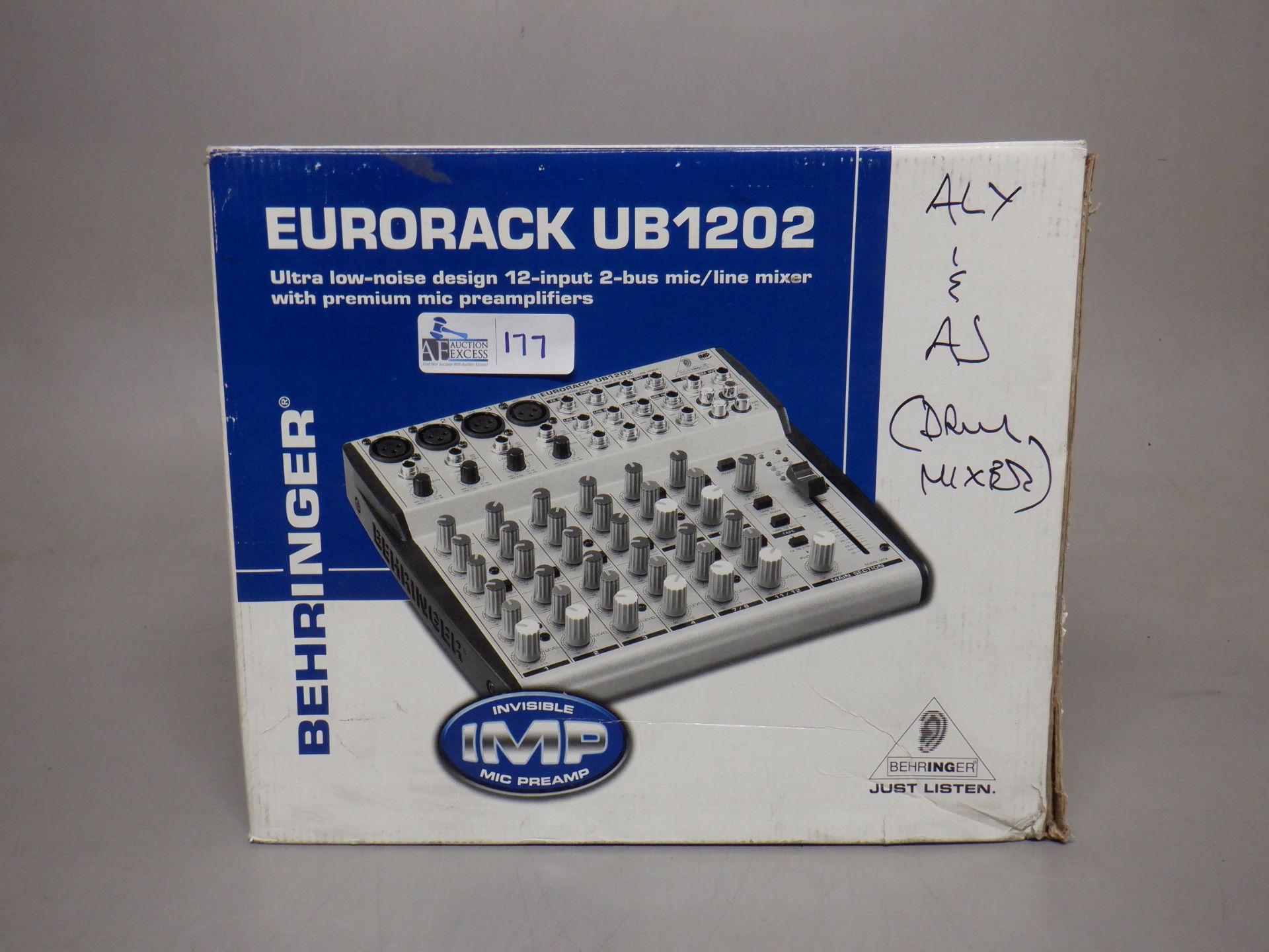 BEHRINGER EURORACK UB 1202 IN ORIGINAL BOX