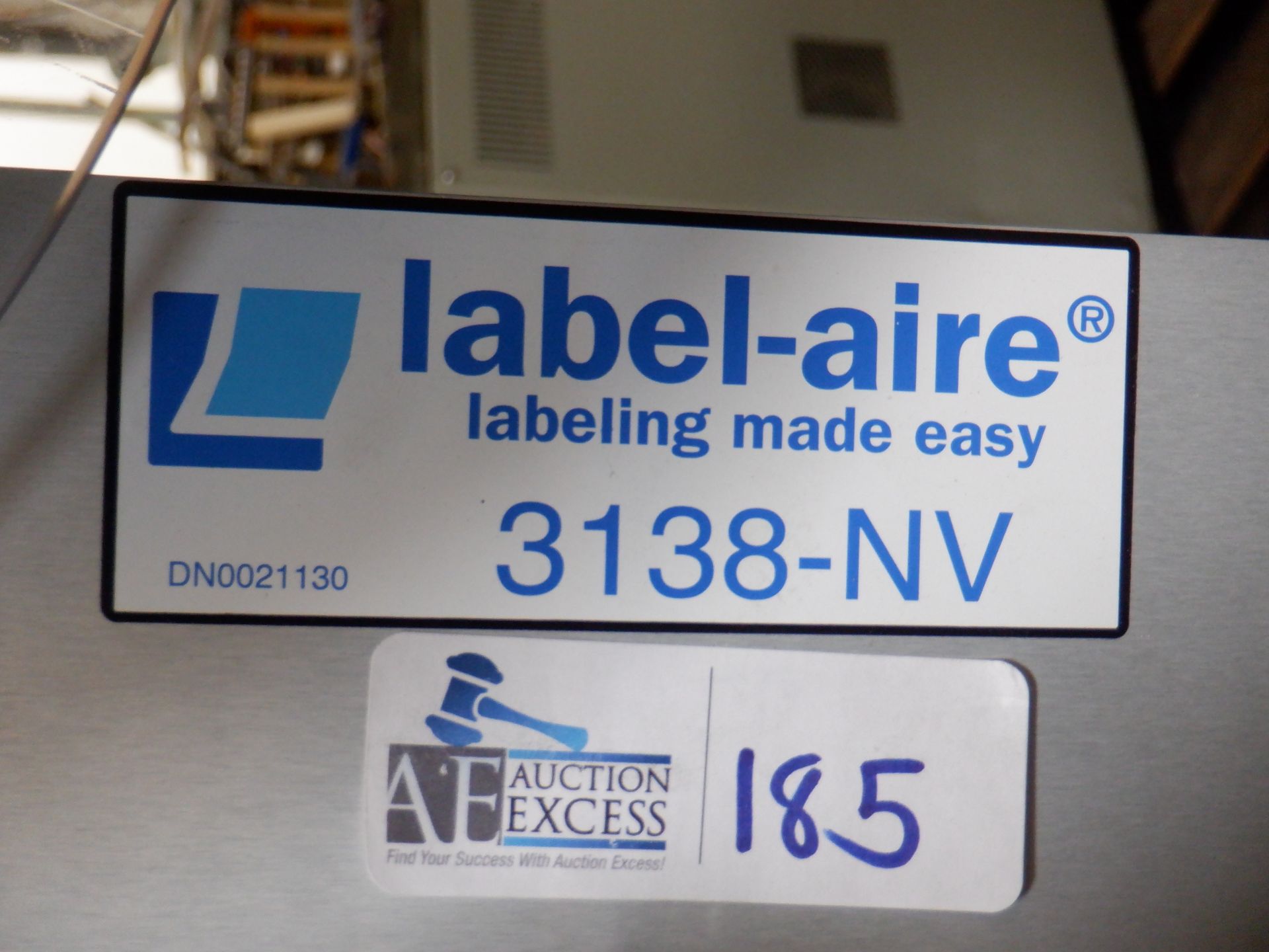 LABEL-AIRE MODEL 3138NV-TBZE543 RH 3"ST 3LEOW PE PARTS AND REPAIR - Image 8 of 10