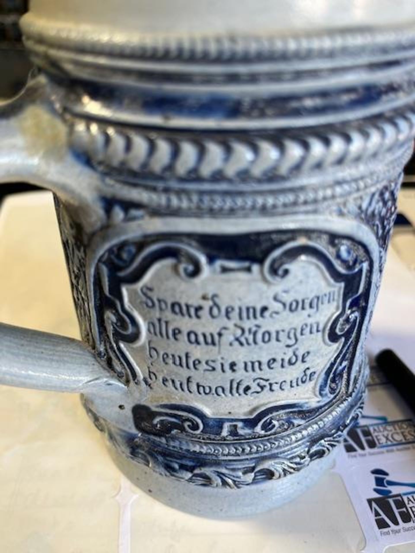 LOT OF 6 VINTAGE STEINS - Image 6 of 7