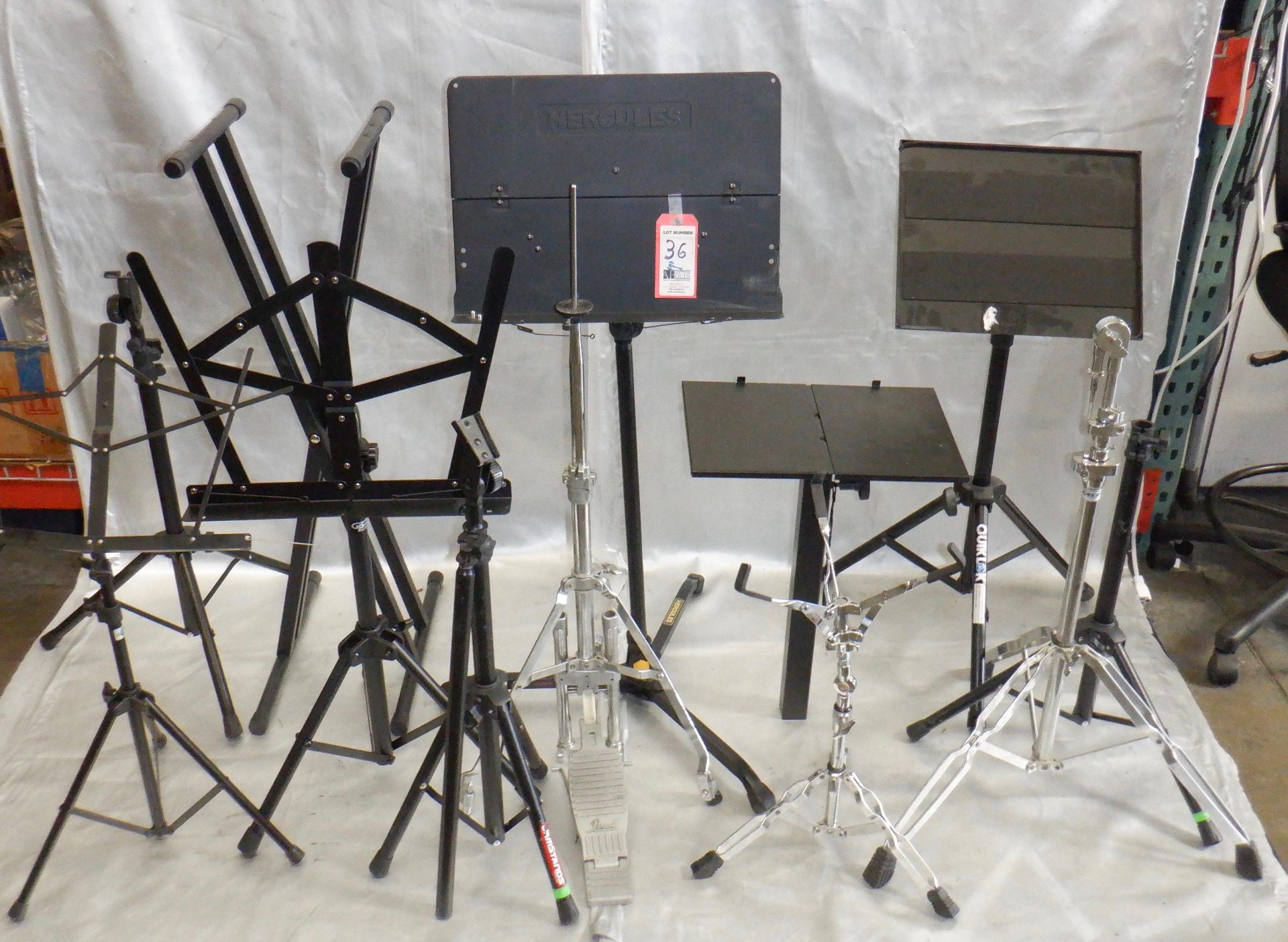 LOT MUSIC STANDS and MORE - Image 2 of 3